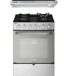 Kit Cocina Fensa 4 Platos F 3000 RT + Campana Fensa Retráctil Empotrada FG 7770