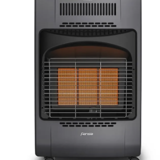 Estufa Hibrída Fensa 5-15Kg 4,2Kw Eléctrica y a Gas Licuado Fel 1500 H